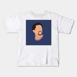 Marquinhos Minimalistic Face Art Kids T-Shirt